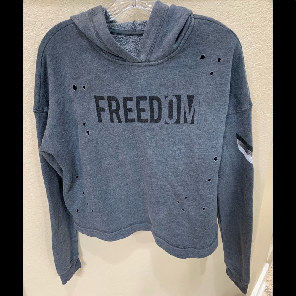 ALO Distressed Hoodie